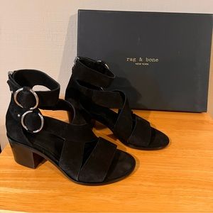 NIB rag&bone suede strap sandals. Never worn.